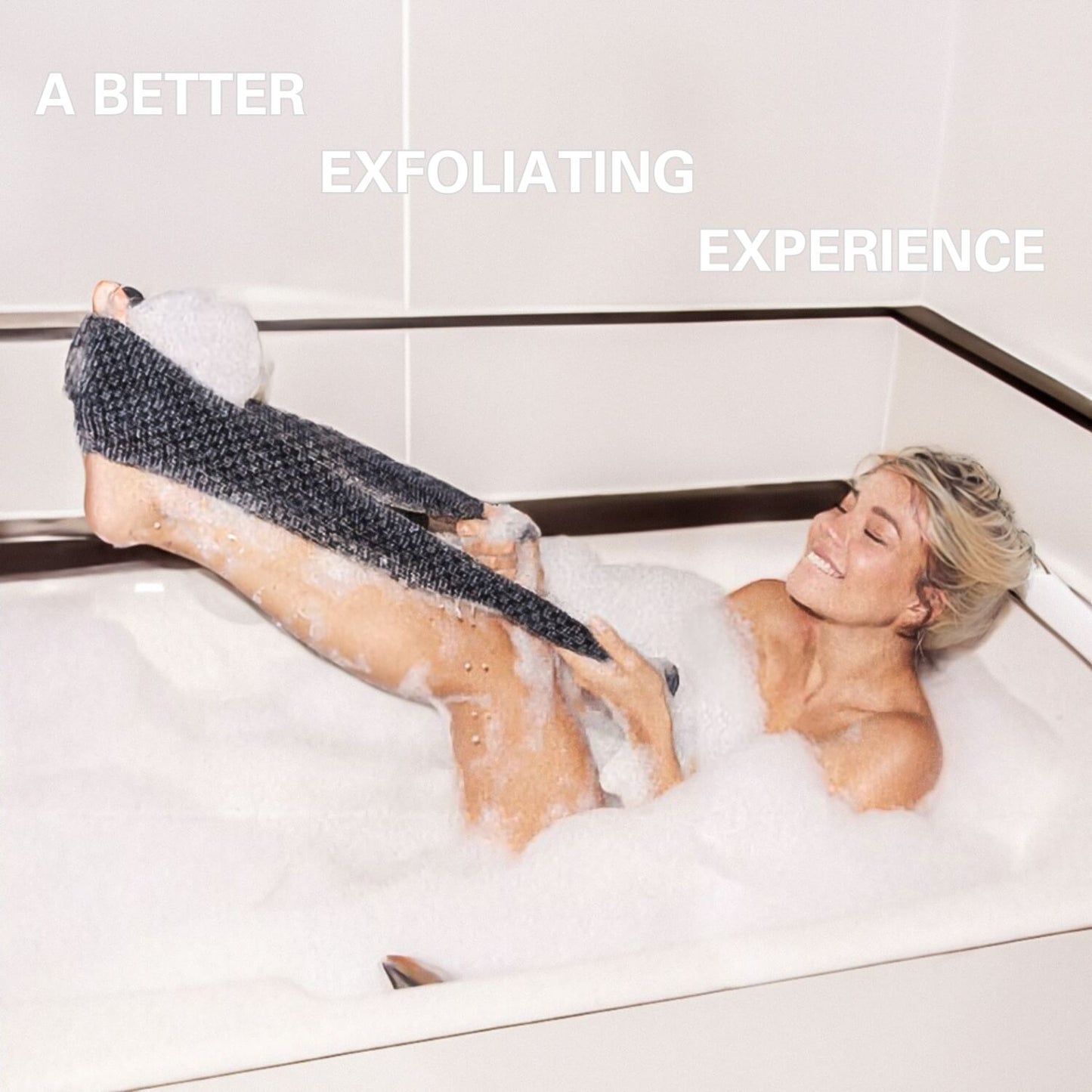 Blissal Exfoliating Antibacterial Shower Towel