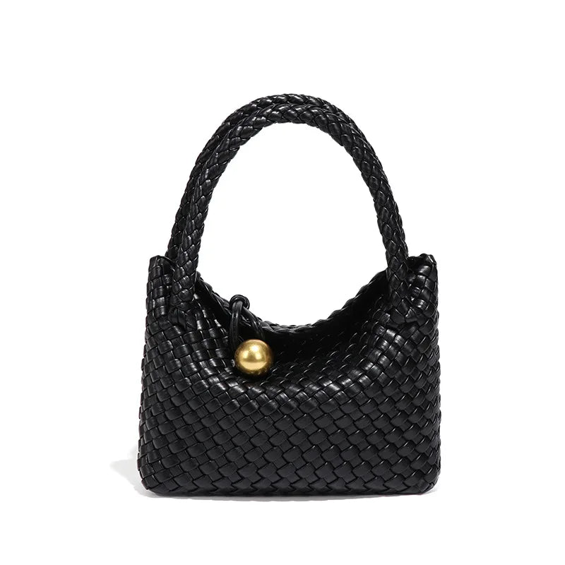 ASTRID™ | ELEGANT VELVET CLUTCH WITH GOLD ACCENTS