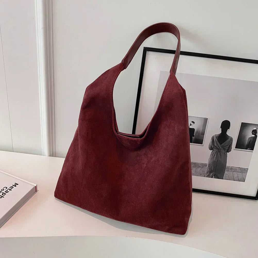 Freja™ – Myk Semsket Skulderveske