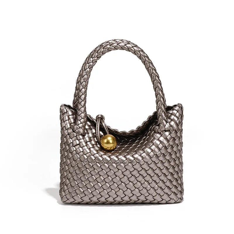 ASTRID™ | ELEGANT VELVET CLUTCH WITH GOLD ACCENTS
