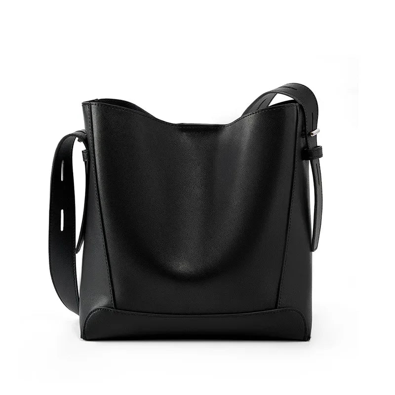 tine™ – Stylish Sand-Colored Shoulder Bag with Belt Handle