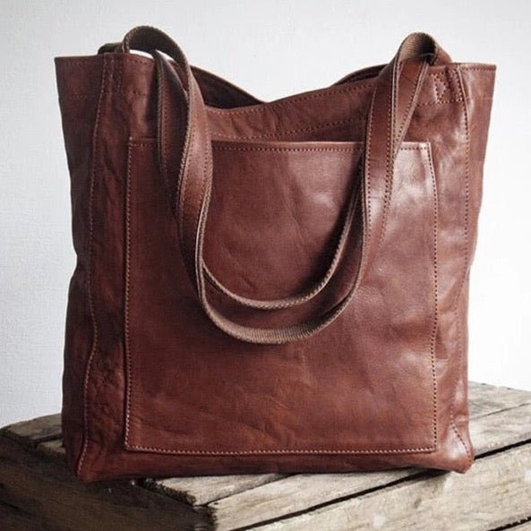 Dagmar™ - Chic Leather Handbag with Style
