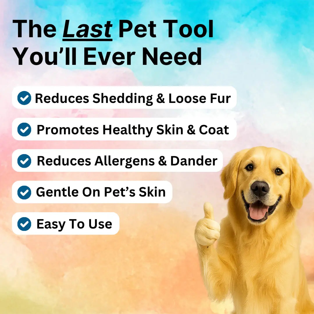 GroomPro™ - The #1 Pet Shedding Solution