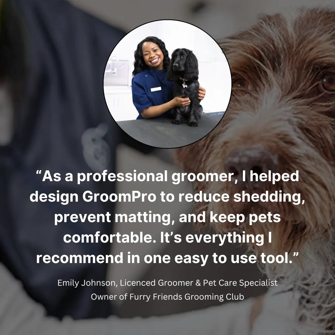 GroomPro™ - The #1 Pet Shedding Solution