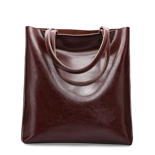 diana™ – klassisk tote bag i skinnimitasjon