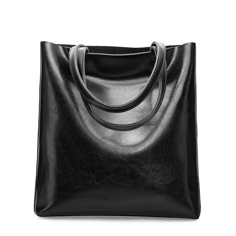 diana™ – klassisk tote bag i skinnimitasjon