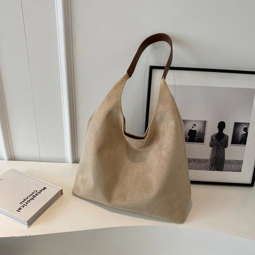 Freja™ – Myk Semsket Skulderveske