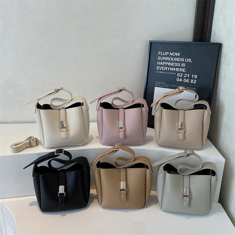 Iris™ – Moderne Skinnlook Bøtteveske
