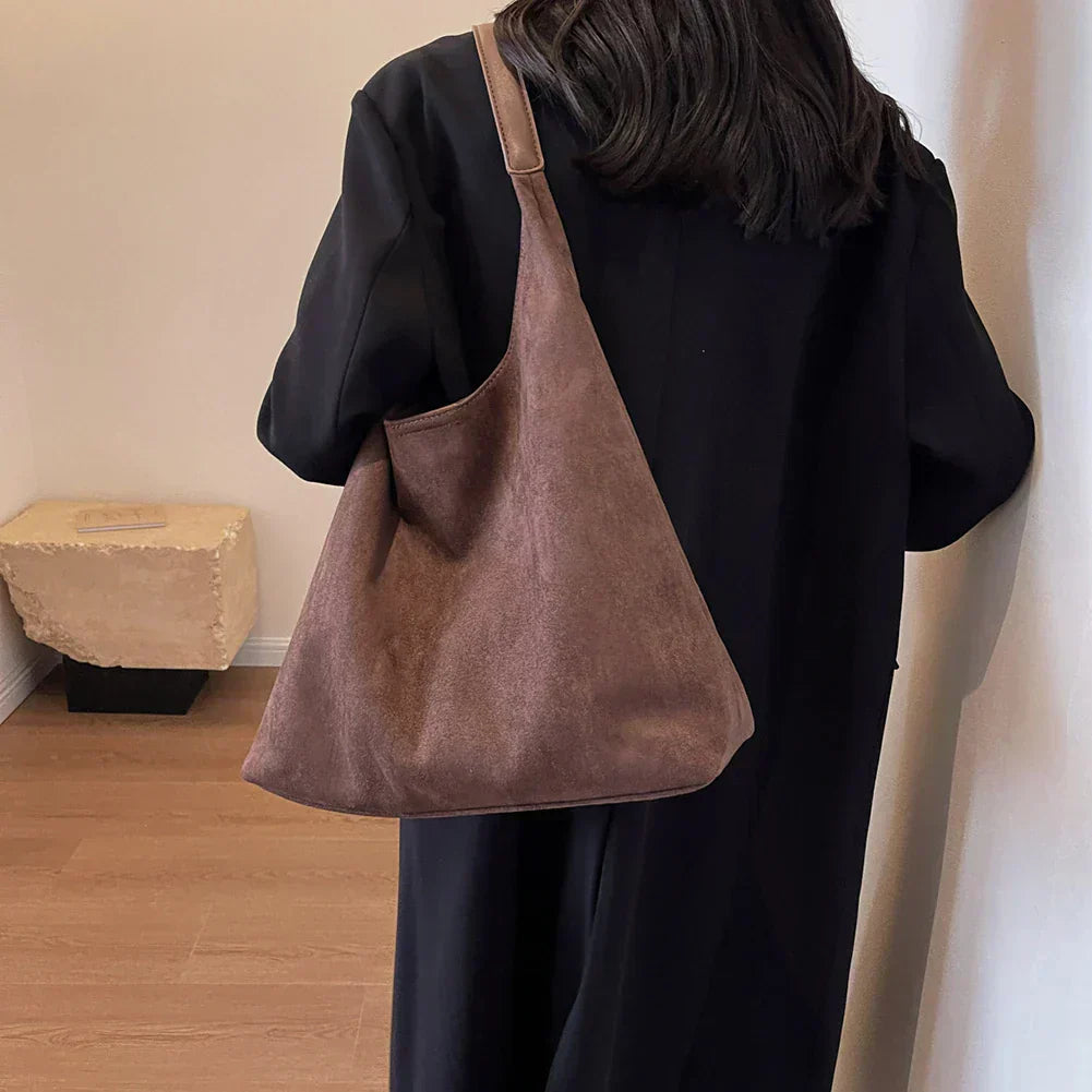 Freja™ – Myk Semsket Skulderveske