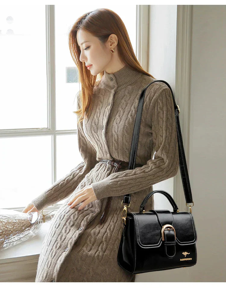 Sandra™ – Elegant minitaske med tidløst spænde