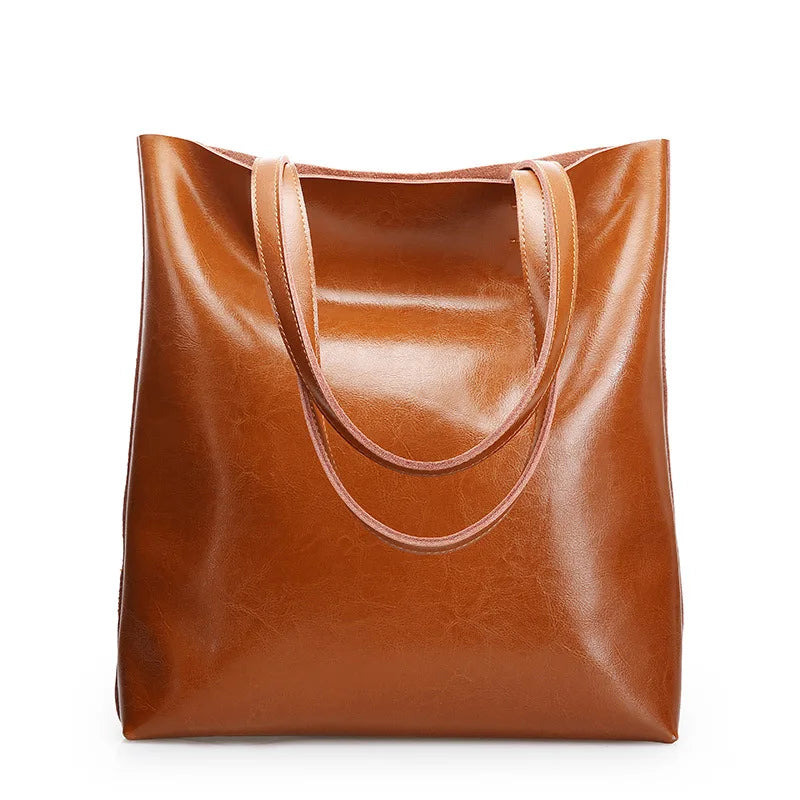 diana™ – klassisk tote bag i skinnimitasjon